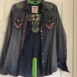 Woman’s button down shirt